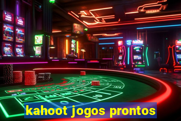 kahoot jogos prontos